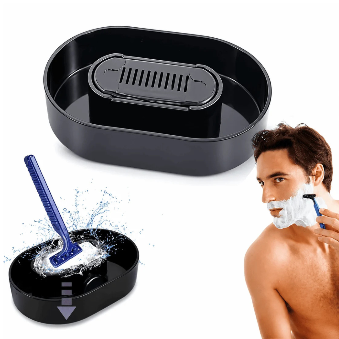 Shave Clean™ – Limpiador y Enjuagador para Afeitadoras