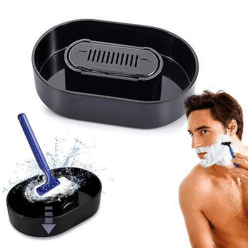 Shave Clean™ – Limpiador y Enjuagador para Afeitadoras