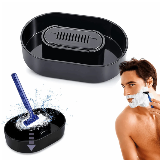 Shave Clean™ – Limpiador y Enjuagador para Afeitadoras